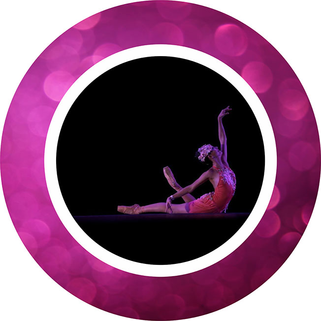  bailarina se apresentando